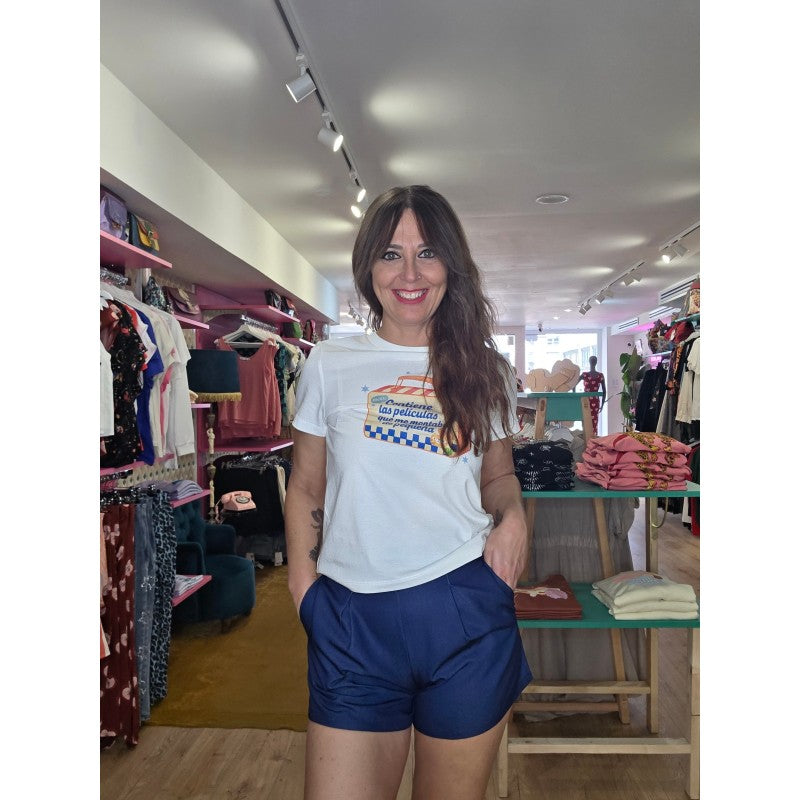 CAMISETA CONTIENE LAS PELICULAS QUE ME..